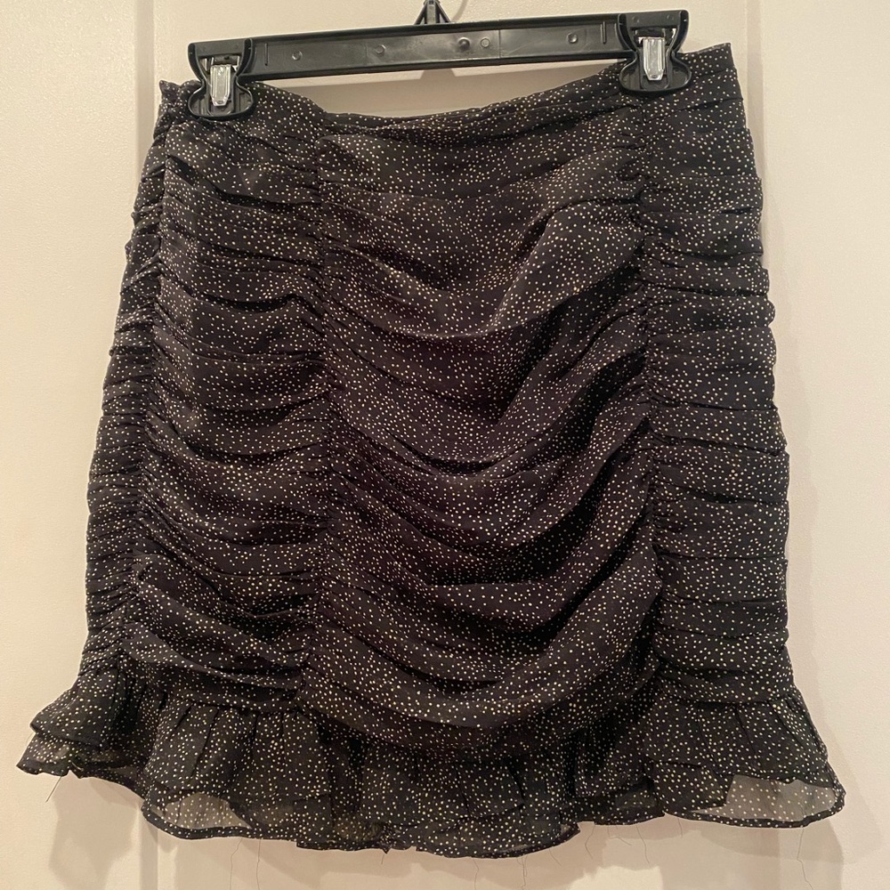 Black and white skirt